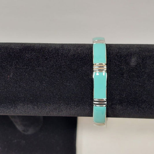 Lia Sophia Faux Turquoise Stretch Bracelet Costume Jewelry