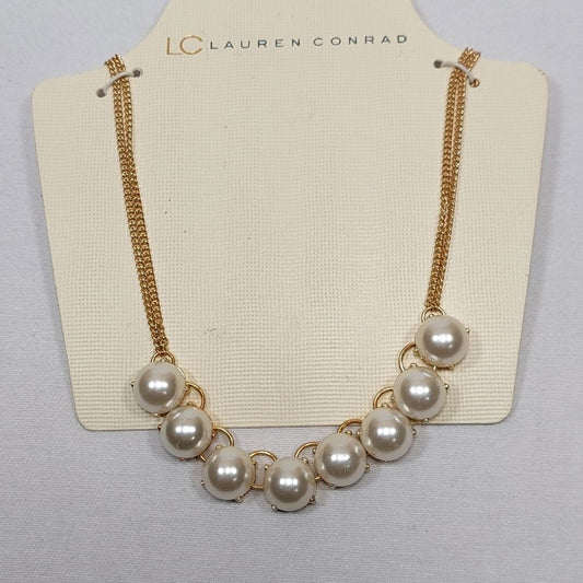 LC Lauren Conrad Faux Pearl Necklace Costume Jewelry