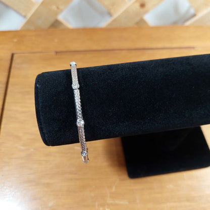 Silvertone Bangles Set of 3