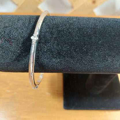 Silvertone Bangles Set of 3