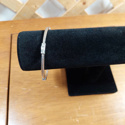 Silvertone Bangles Set of 3