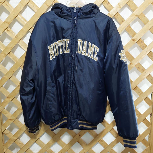 Russell Athletic Notre Dame Jacket with Hood Men's Size M