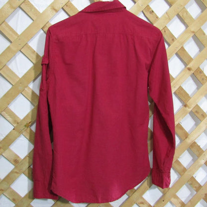 Pier Connection Long Sleeve Shirt 100% Cotton Size Medium