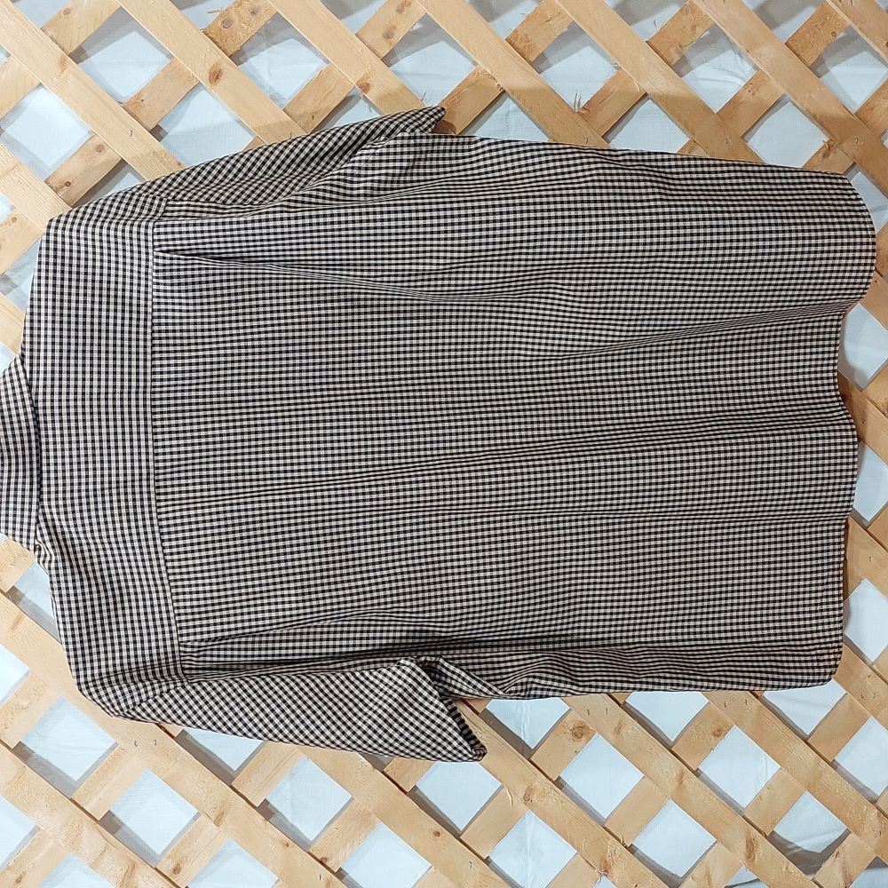 Paul Fredrick Short Sleeve Casual Check Shirt