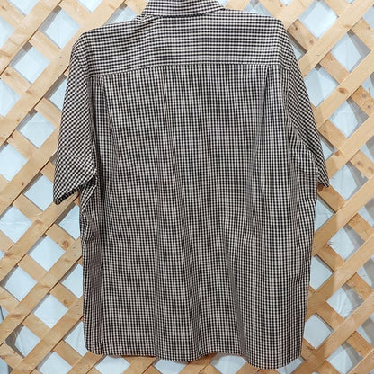 Paul Fredrick Short Sleeve Casual Check Shirt