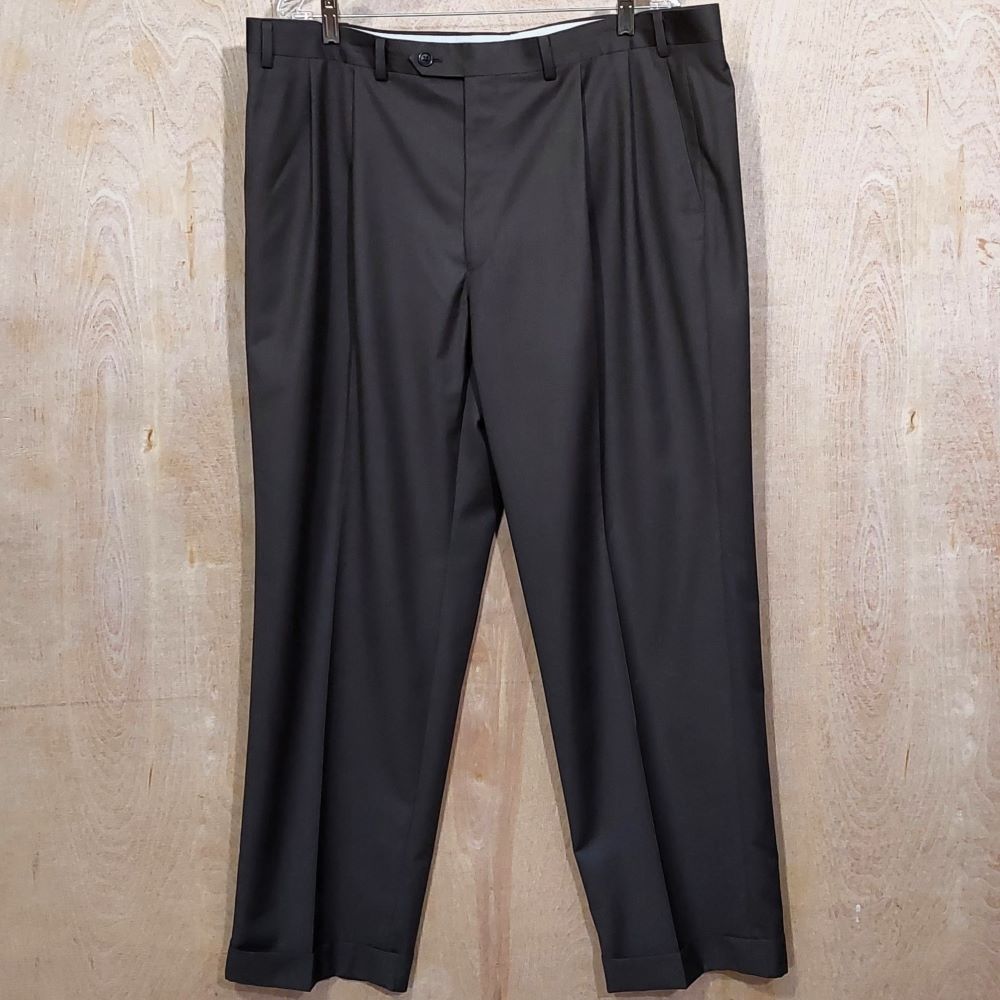 Lauren Ralph Lauren Men's Cuffed Dress Pants Pleated Front 40Wx30L