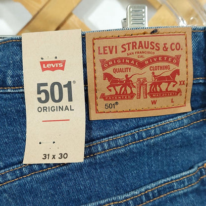 Levi's 501 Original Jeans Men's Size 31 x 30 - Irregular