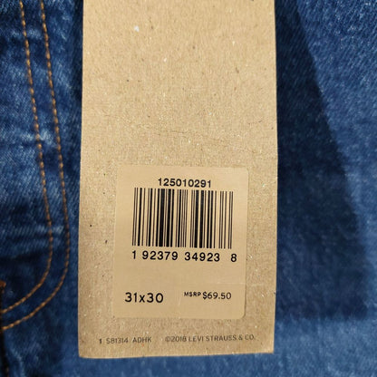 Levi's 501 Original Jeans Men's Size 31 x 30 - Irregular