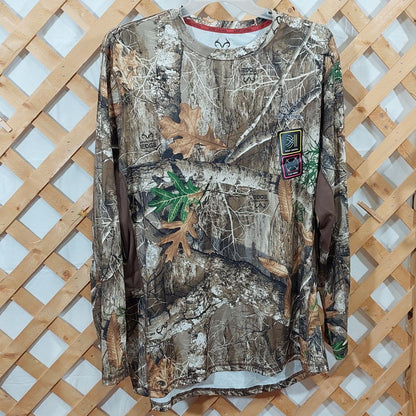 Realtree Edge Performance Tee Long Sleeve Men's Size XL