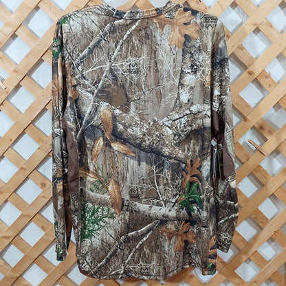 Realtree Edge Performance Tee Long Sleeve Men's Size XL