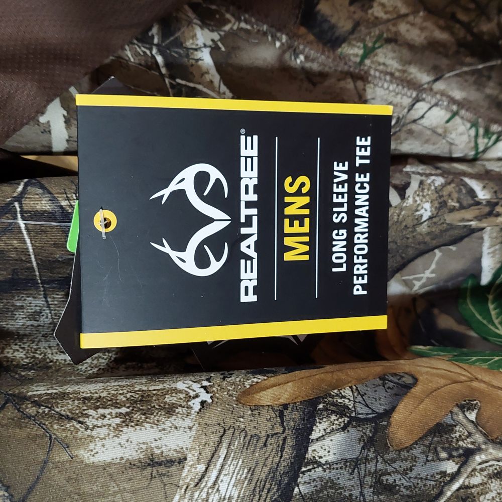 Realtree Edge Performance Tee Long Sleeve Men's Size XL