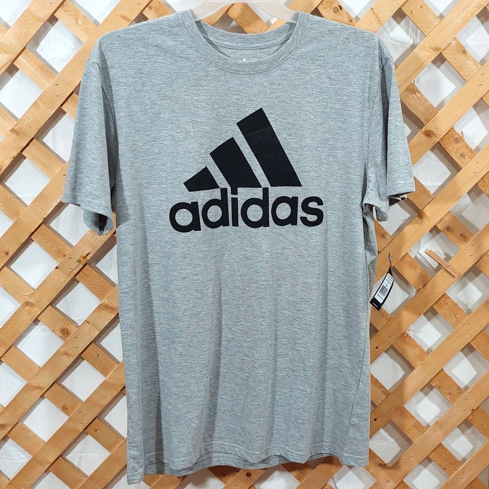Adidas Golf Mens Heather Logo Tee Size XL