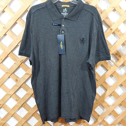 Rugby University Liquid Touch Comfort Fit Polo Shirt Men's XL