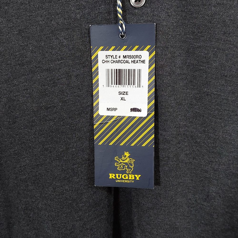 Rugby University Liquid Touch Comfort Fit Polo Shirt Men's XL