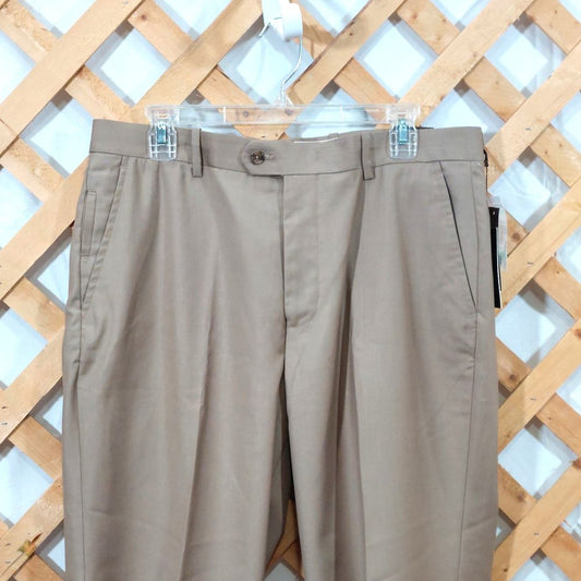 Tasso Elba Tailored Fit Dress Pants Men's 34W 30L