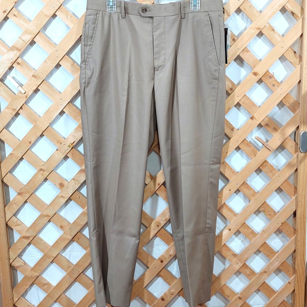 Tasso Elba Tailored Fit Dress Pants Men's 34W 30L