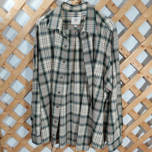 Viyella Long Sleeve Plaid Shirt Men's Size XL