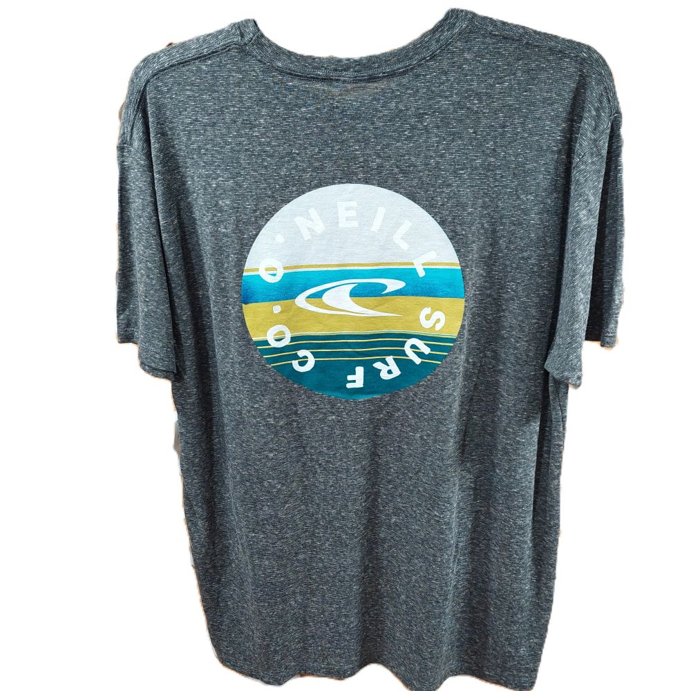 O'Neill Modern Fit Crewneck Graphic T-Shirt Gray Size X-Large