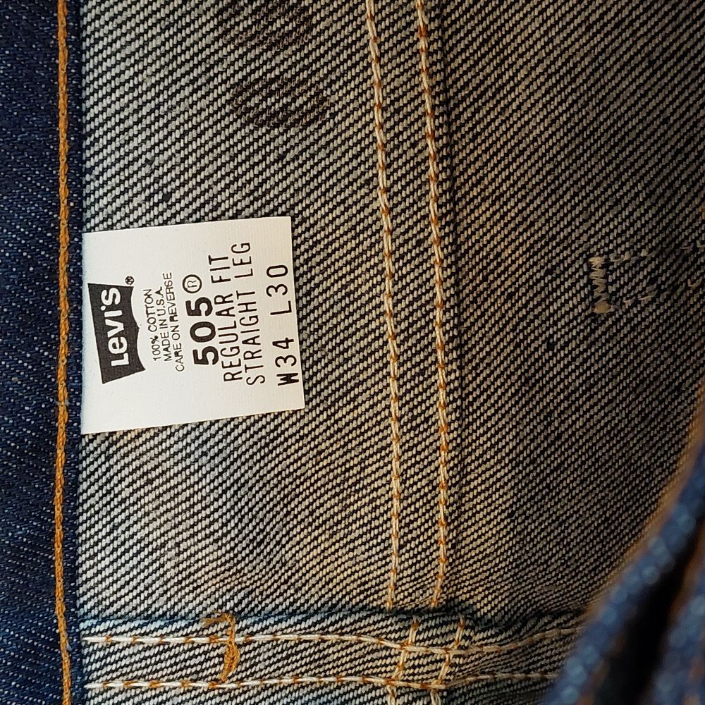 Levi's 505 Regular Fit Straight Leg Jeans