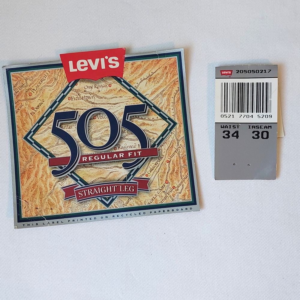 Levi's 505 Regular Fit Straight Leg Jeans