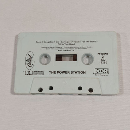 The Power Station - The Power Station Music Cassette 1985