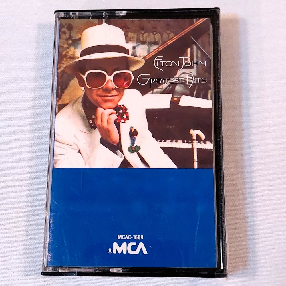 Elton John Greatest Hits on Cassette 1974