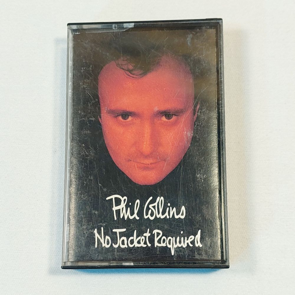 Phil Collins No Jacket Required Music Cassette