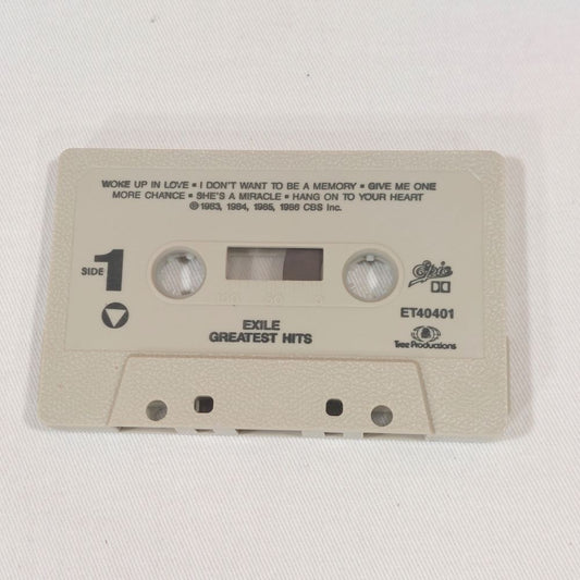 EXILE Greatest Hits on Cassette