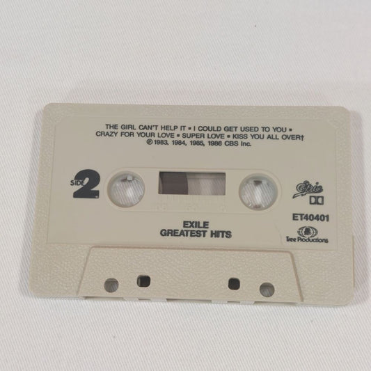 EXILE Greatest Hits on Cassette