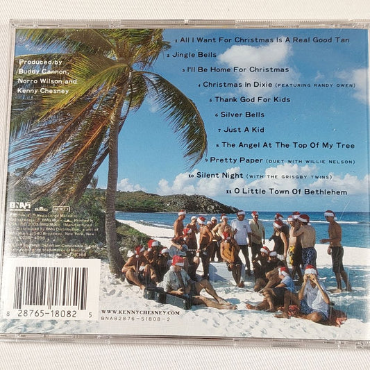 Kenny Chesney All I Want for Christmas Is A Real Good Tan Album on CD