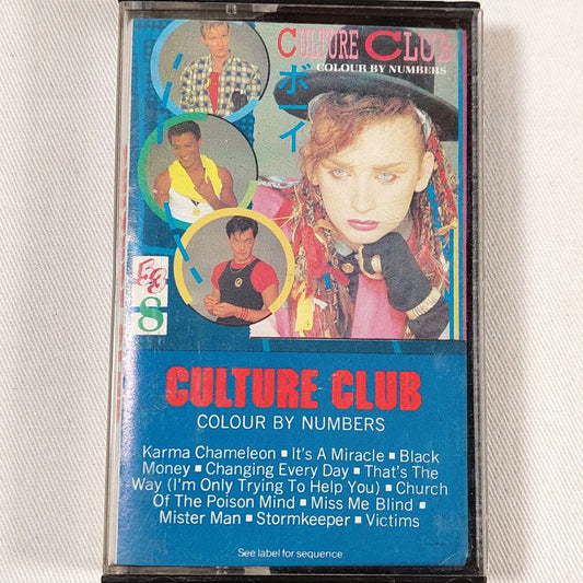 Culture Club Colour By Numbers on Cassette