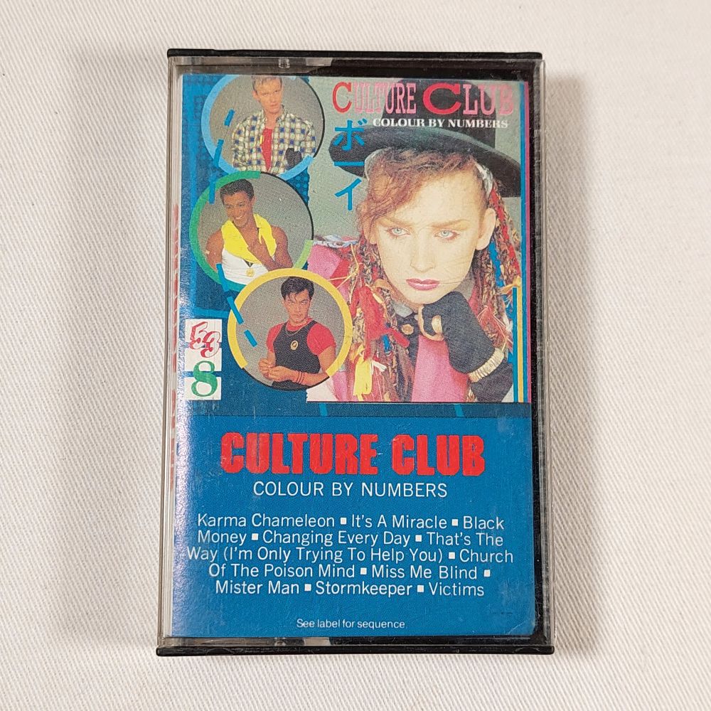 Culture Club Colour By Numbers on Cassette