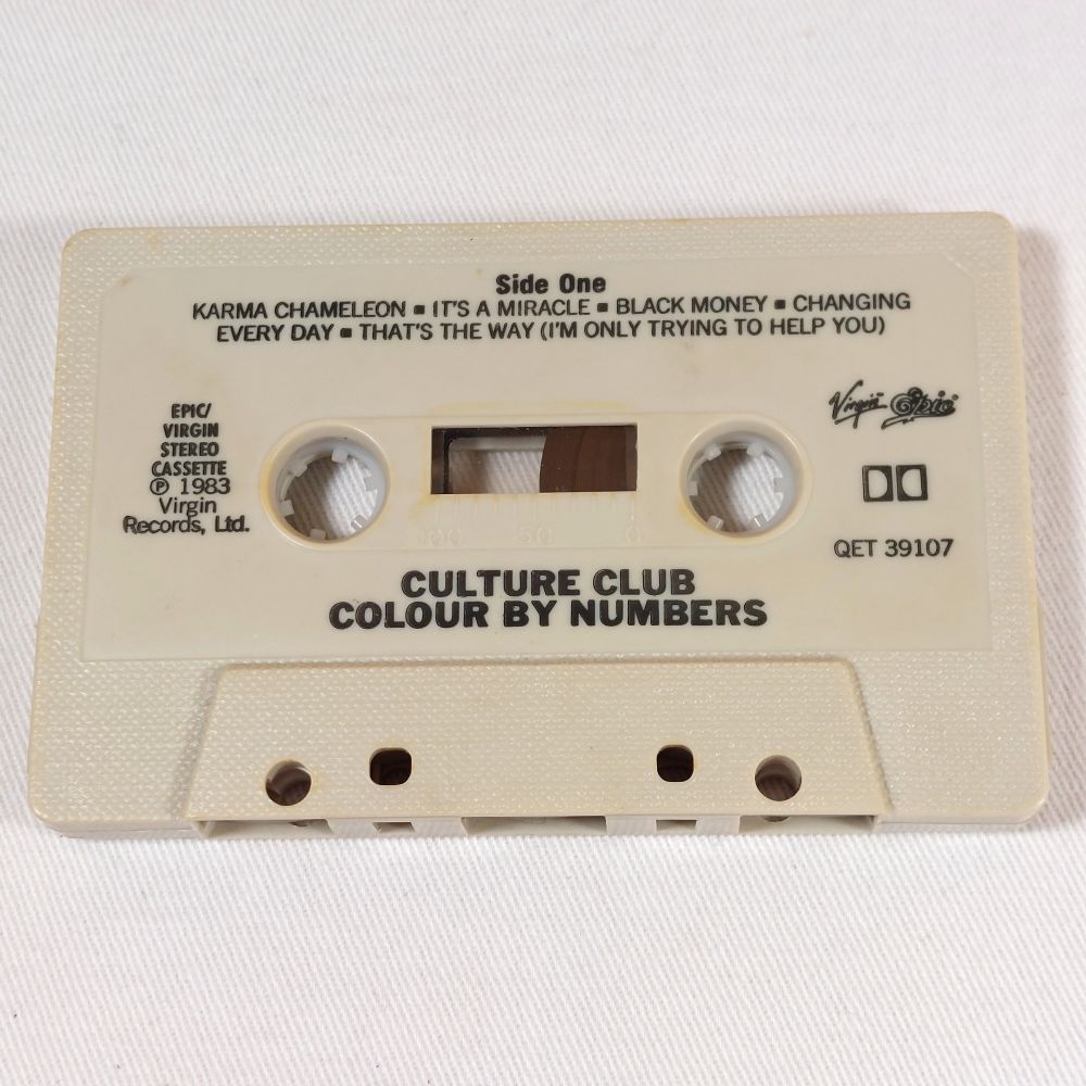 Culture Club Colour By Numbers on Cassette