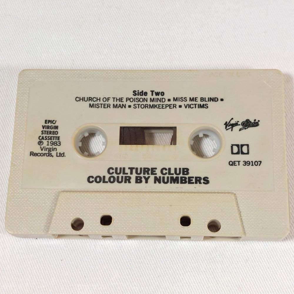 Culture Club Colour By Numbers on Cassette
