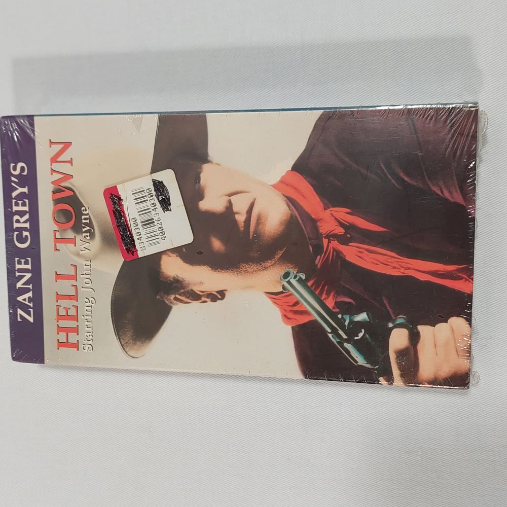 Zane Grey's Hell Town Starring John Wayne VHS Cassette