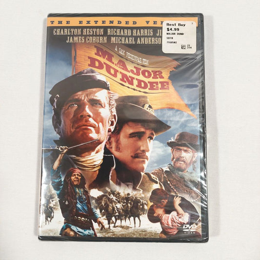 Major Dundee The Extended Version on DVD