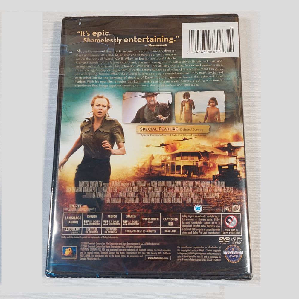 Australia - 2008 Movie on DVD