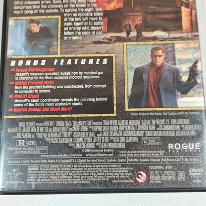 Assault on Precinct 13 on DVD