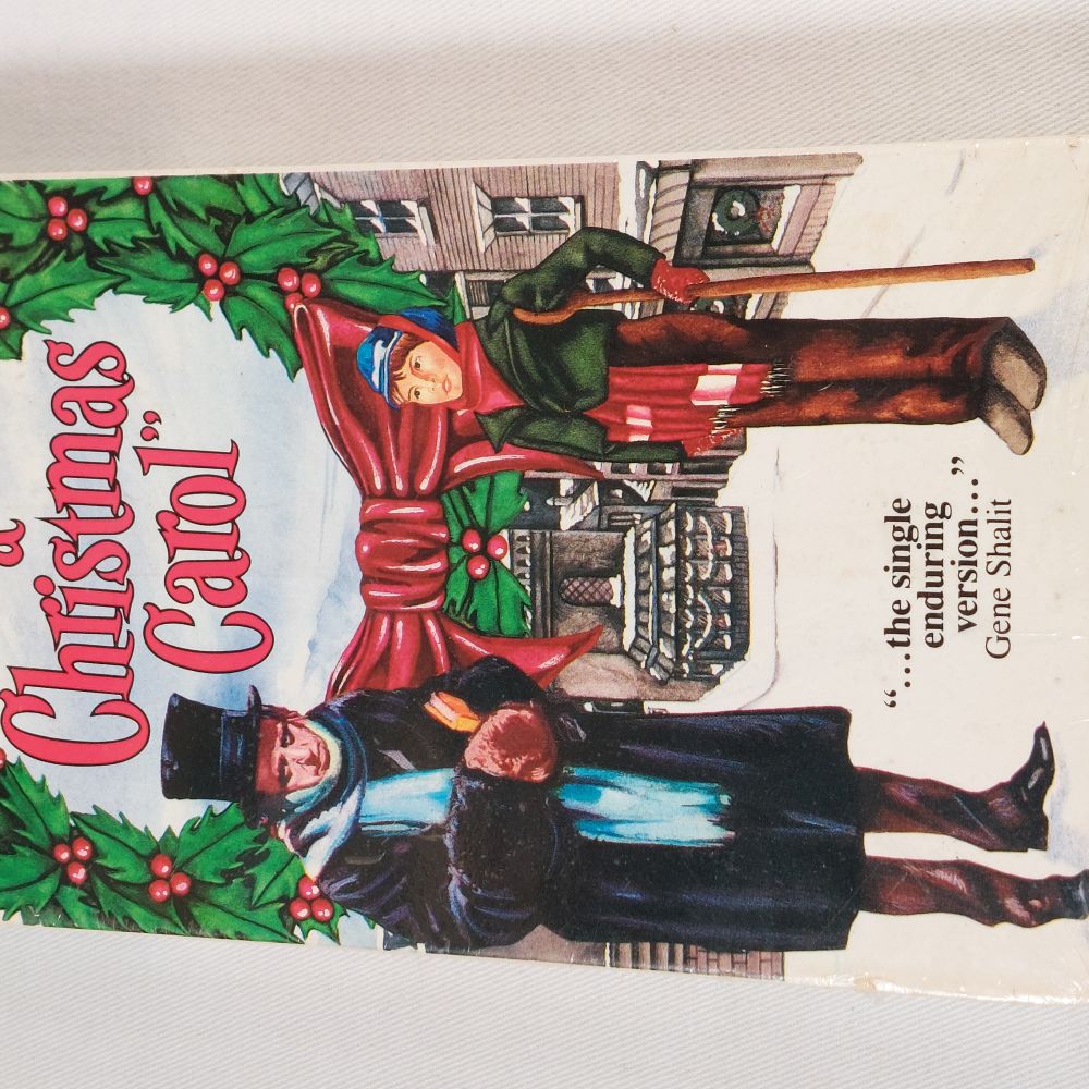 A Christmas Carol on VHS Cassette