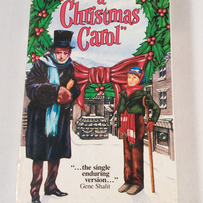 A Christmas Carol on VHS Cassette