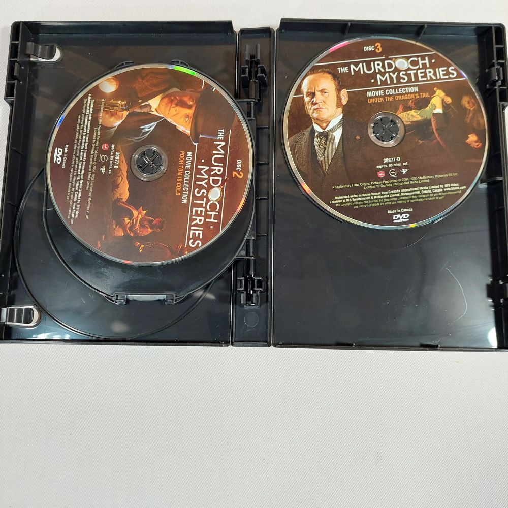 The Murdoch Mysteries Movie Collection 3-Disc Set