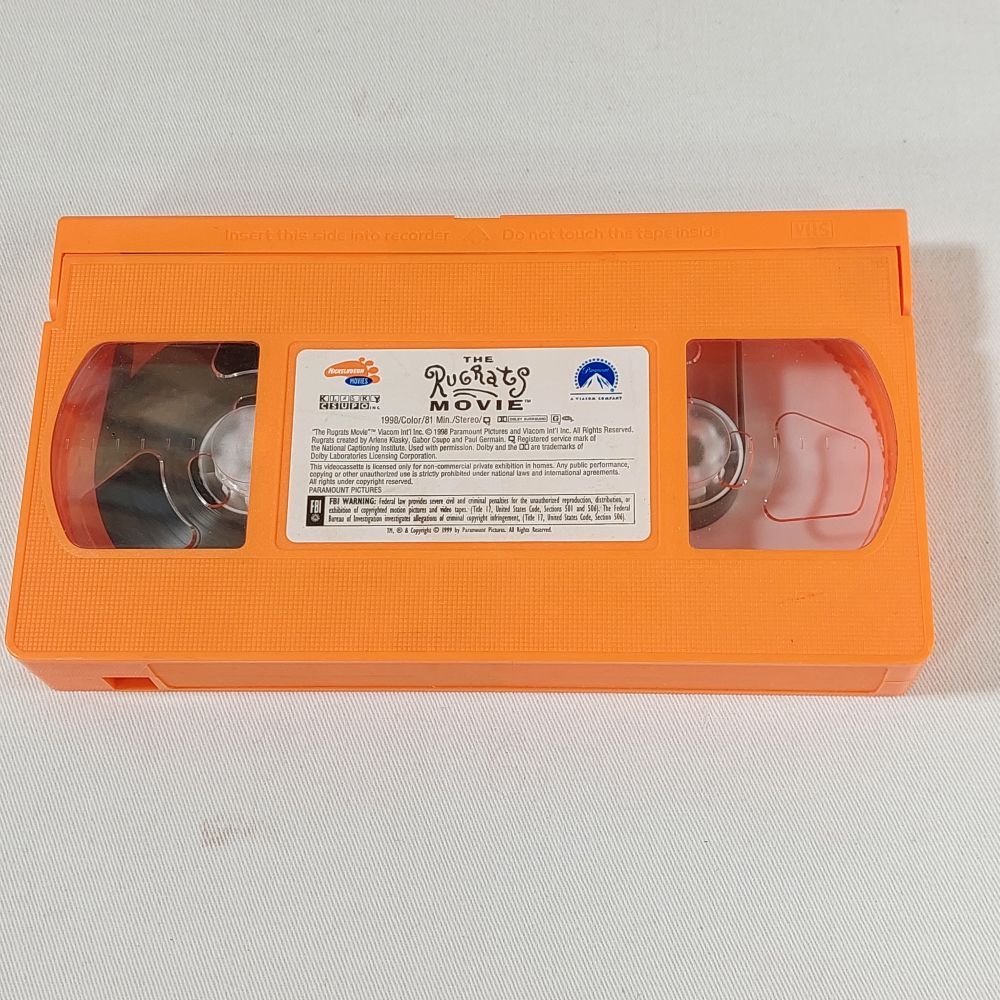 The Rugrats Movie on Videocassette