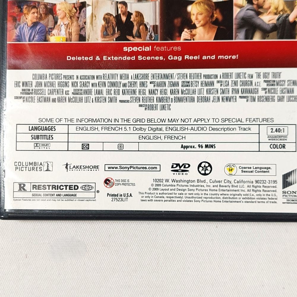 The Ugly Truth - Comedy Movie on DVD Video