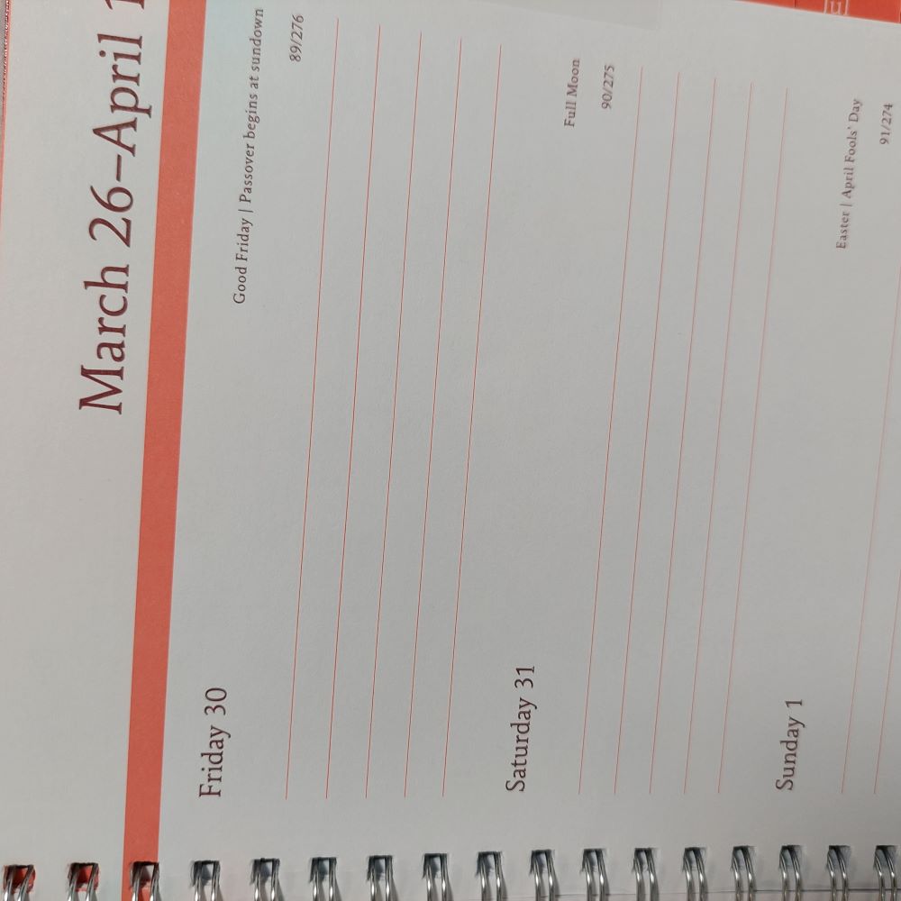 Mead 2018 Day Planner