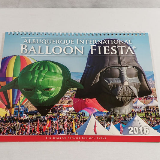 2016 Calendar Albuquerque International Balloon Fiesta