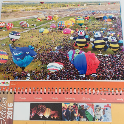 2016 Calendar Albuquerque International Balloon Fiesta