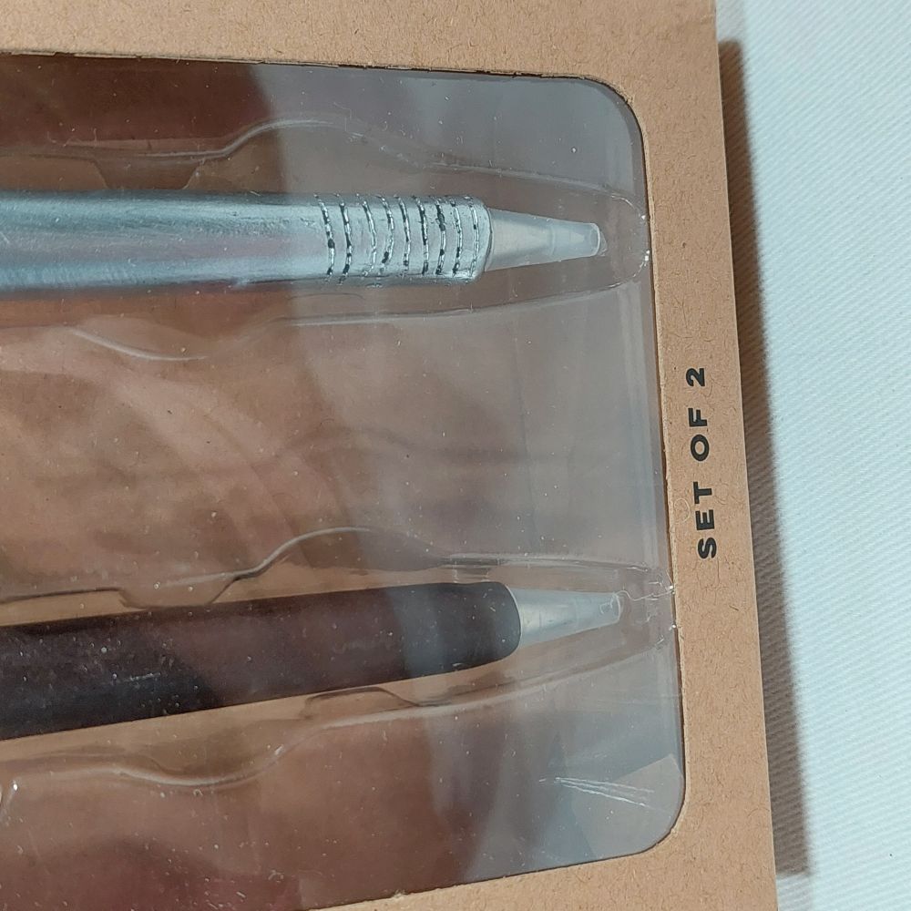 Eccolo Novelty Hardware Tool Pen Set of 2