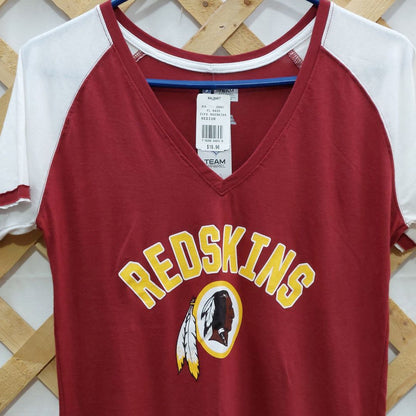 NFL Team Apparel Redskins T-Shirt Women's Size Medium