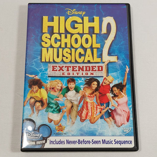 Disney High School Musical 2 Extended Edition Movie DVD