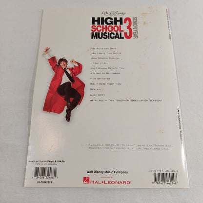 High School Musical 3 Senior Year Instrumental Play-Along for Carinet